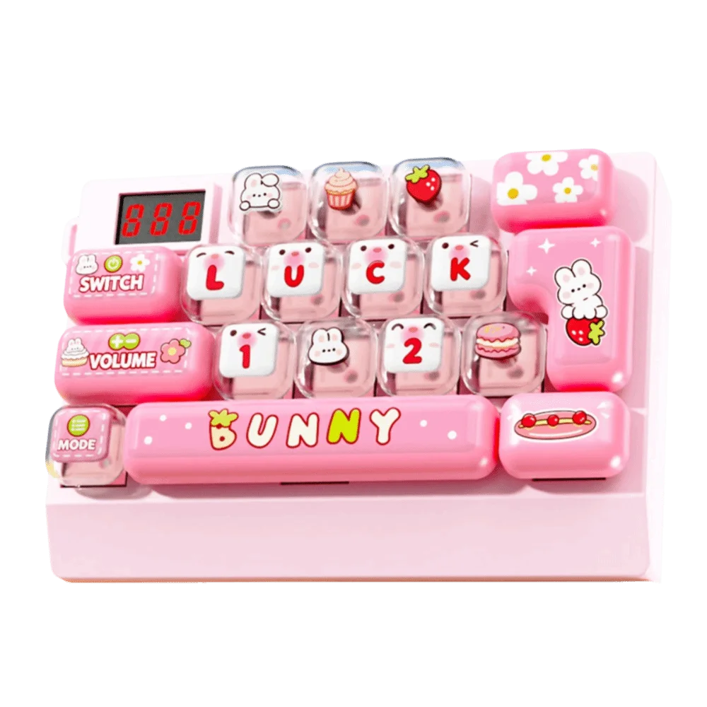 18-Key Quick Push Keyboard Game Machine Electronic Game Handheld Pop Fidget Quick Push Focus Training
