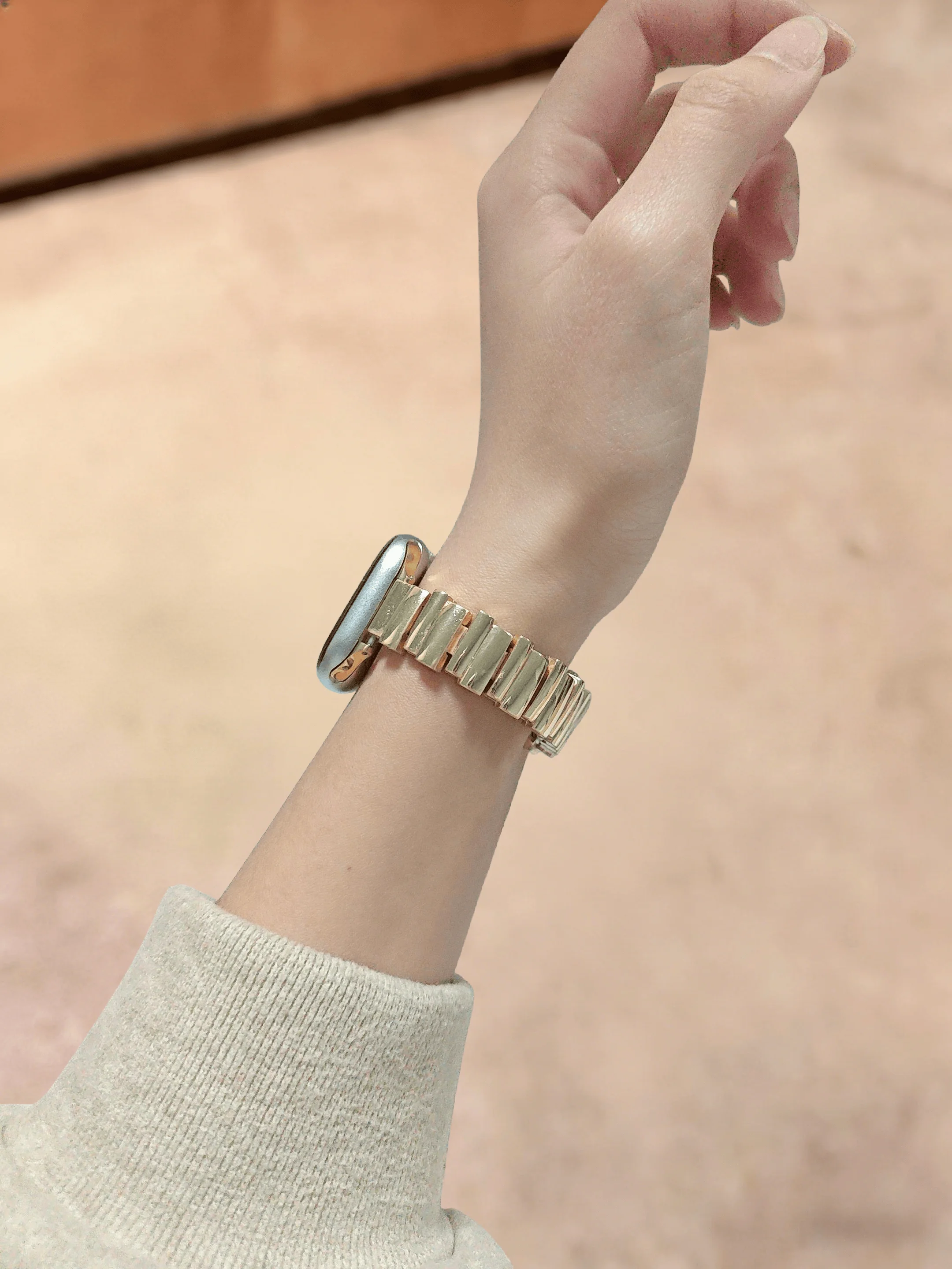 

New minimalist metal strap compatible with iWatch Strap 38mm 40mm 41mm 42mm 44mm 45mm 49mm Fashion Strap