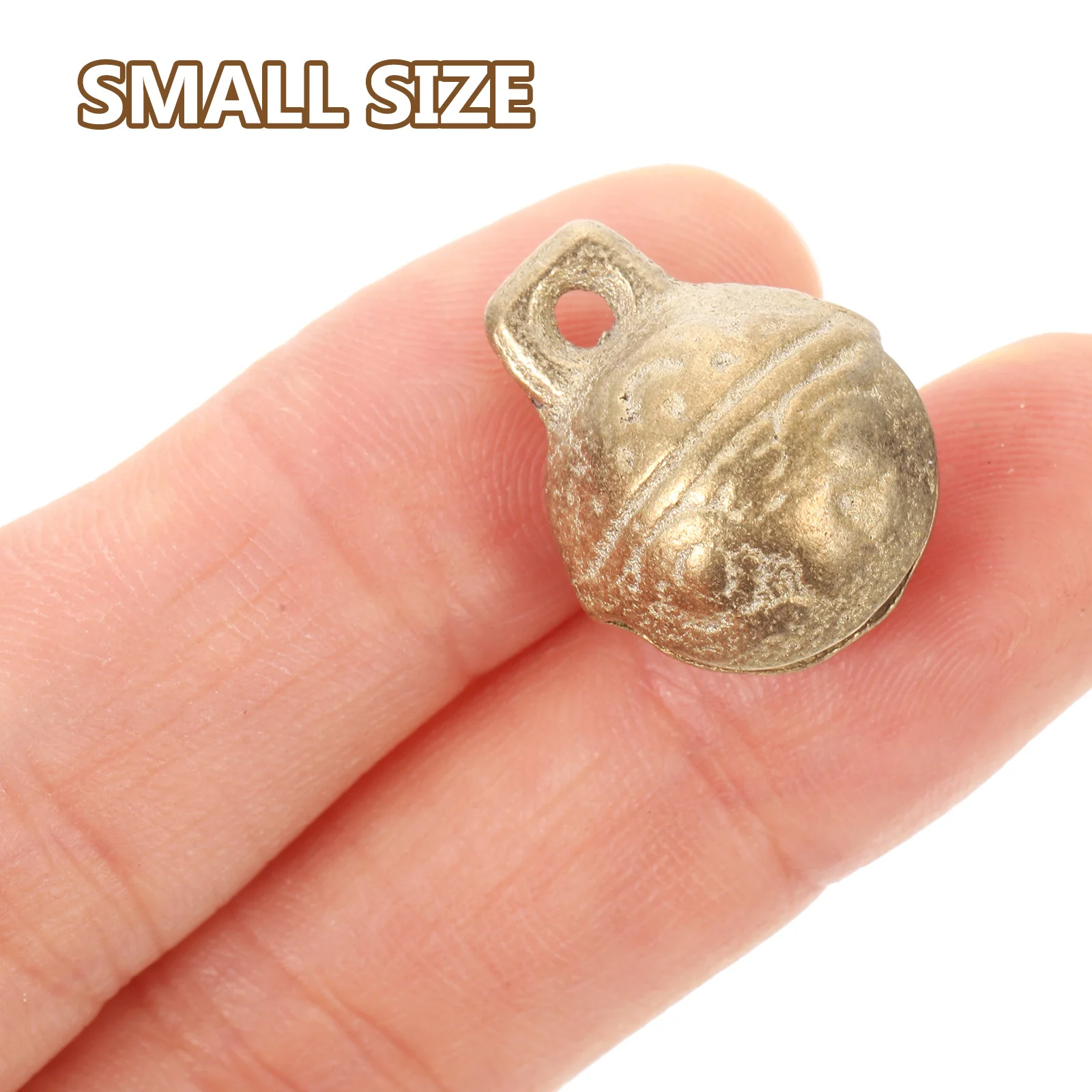 

30Pcs Vintage Bells Pendant Charms Copper Hanging for DIY Jewelry Craft Making Small Bells Multi-Use Jewelry Bell Charms