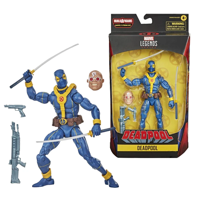 

Серия Marvel Legends Deadpool: Deadpool Deluxe 6-дюймовая экшн-фигурка, модель куклы, цифровой гаражный комплект