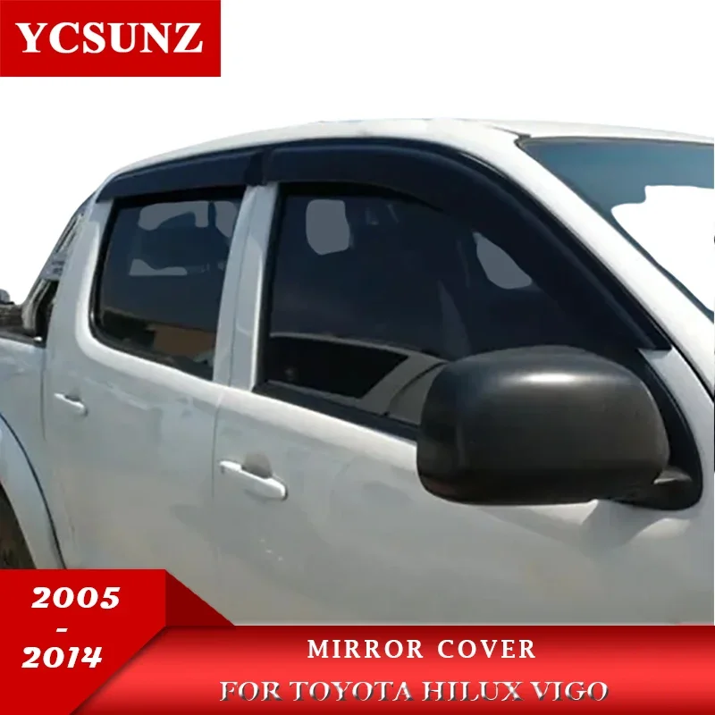 Side Mirror Cover For Toyota Hilux Vigo SR5 2005 2006 2007 2018 2009 2010 2011 2012 2013 2014 Double Cabin Car Accessories