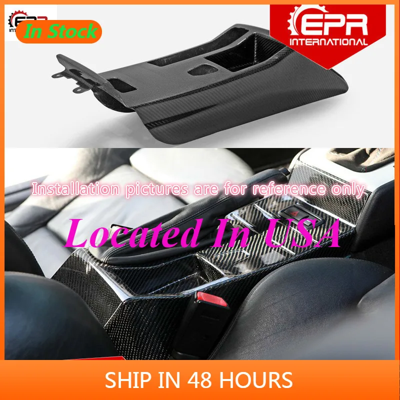 For E46 M3 CSL Type Carbon Fiber/Glass Fiber Center Console(RHD Only) Trim Bdoy Kit Tuning For E46 M3 FRP Carbon Interior Racing