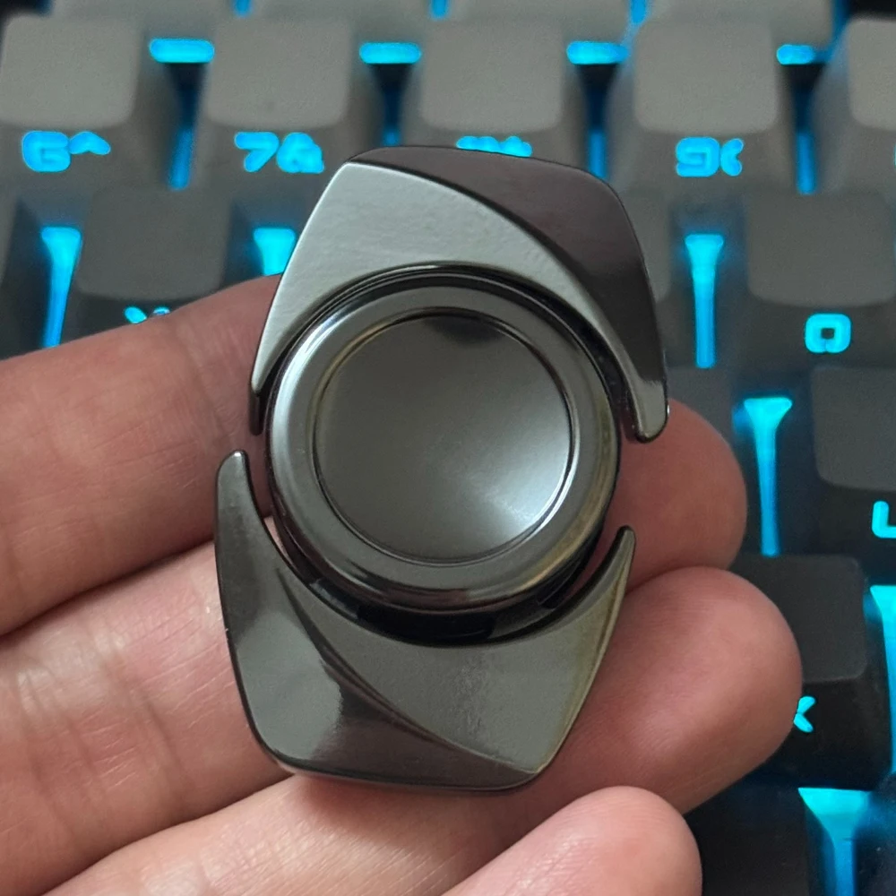 TW EDC YUNSHU Fidget Spinner de dos hojas, juguetes de manipulación para adultos, aparatos para aliviar la ansiedad, accesorios portátiles de oficina