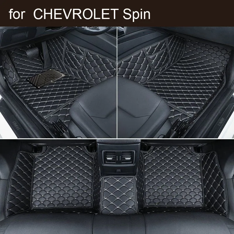 Car Floor Mats for CHEVROLET Spin	  2019   Accessories Customized Auto Carpets