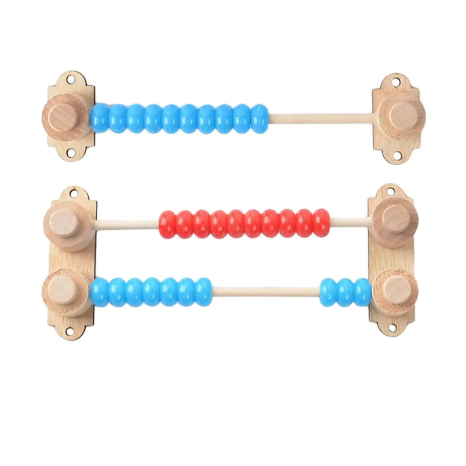 Busy Board Abacus Bead DIY Accessories Material Wooden Counting Toys Fine Motor