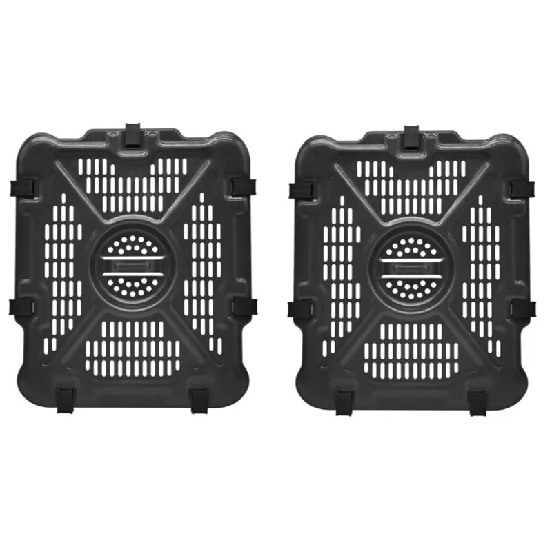 FZFZ Grill Pan Plate Replacement- For Ninja SL201 SL401 SL451 Double Stack XL 2-Basket Air Fryer- Includes 2 PCS Parts Accessory