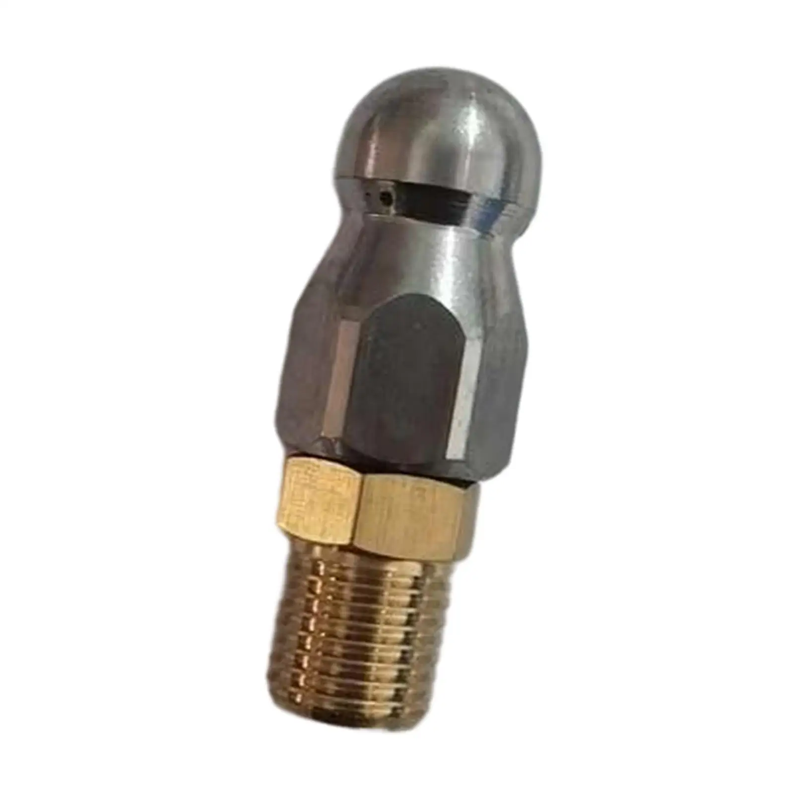 Multifunction Pressure Washer Drain Hose Nozzle Adapter Quick Connect High Performance Compact Sewer Jet Nozzle