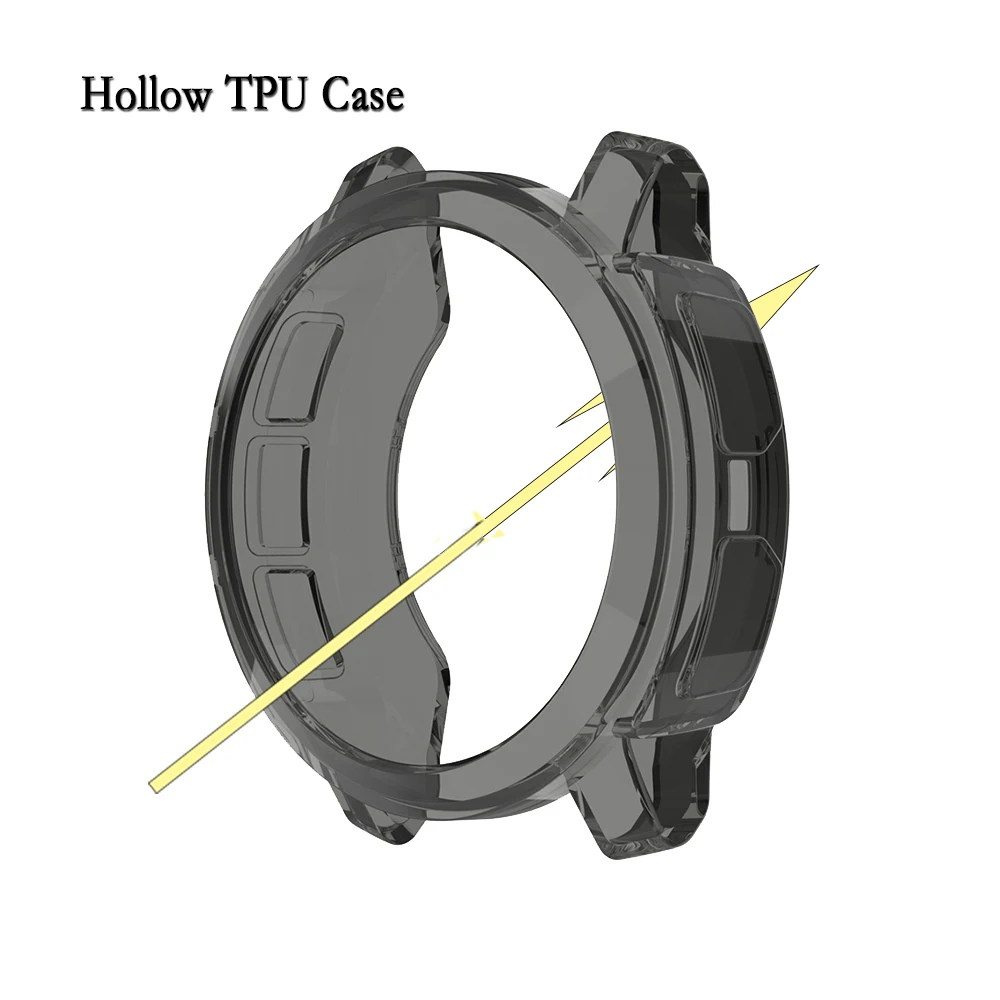 Custodia per orologio per Garmin Instinct 2s Custodia protettiva cava in TPU Anti-goccia Guscio per orologio di alta qualità per Garmin Instinct 2s