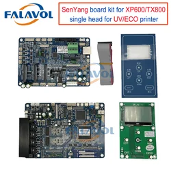 FALAVOL Senyang XP600 Board Kit for XP600/TX800 Single Head Printer Carriage Board Main Board UV/Eco Solvent