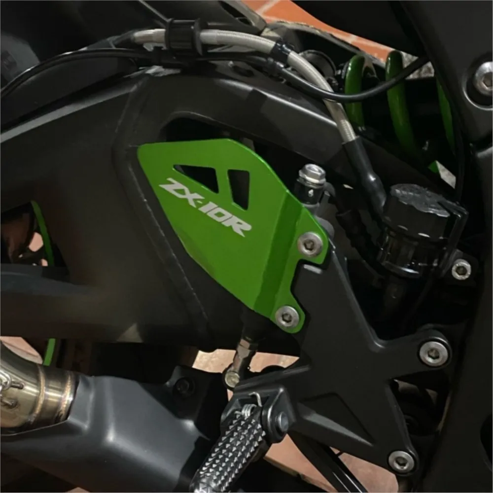 

Rear Brake Cylinder Guard Protector Heel Plates Guard For KAWASAKI Ninja ZX-10R ZX-10RR ZX10R ZX10RR ZX 10R / 10RR 2011 - 2024
