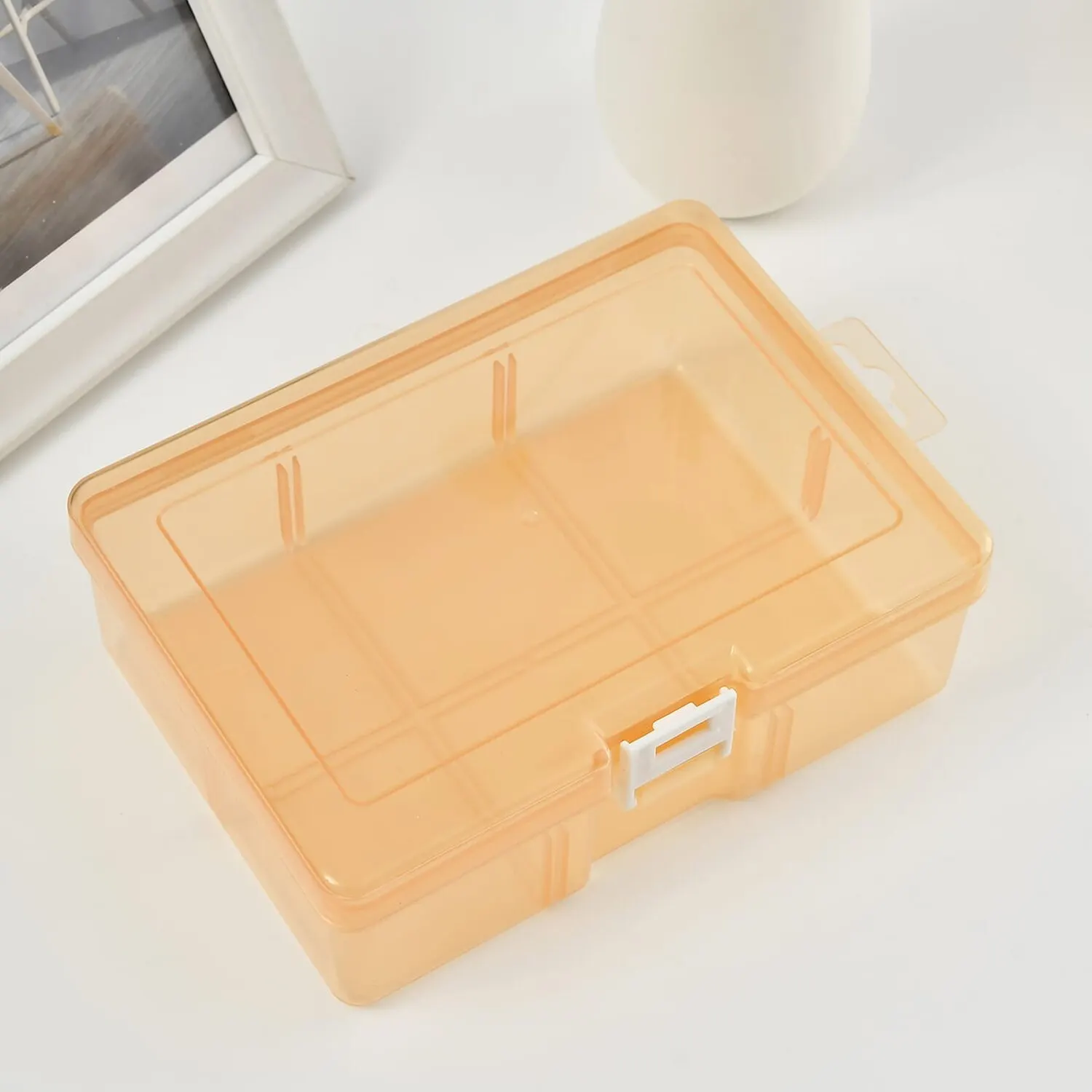 Transparent Plastic Storage Boxes For Jewelry Hardware Accessories Small Items DIY Crafts Cosmetics