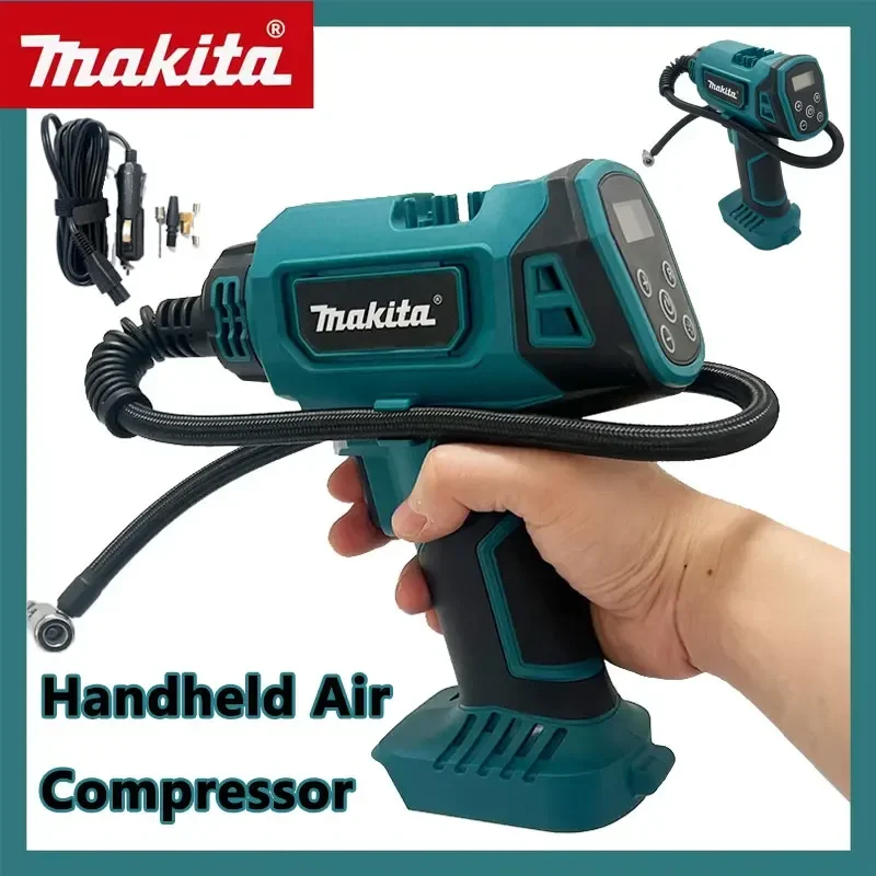 

Makita Automatic Cordless Inflator Electric Air Pump Car Tire Handheld Air Compressor For Makita 18V Battery For Car/Truck Tires