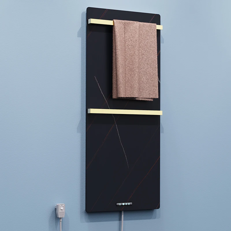 Latest Heated Towel And Clothes Dryer Rack(Electric Towel Rail)With Touch Screen Control Electric Towel Drying Rack