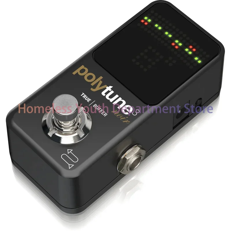 TC-Eletronic POLYTUNE 3 Tiny Polyphonic Tuner With Multiple Tuning Modes And Built-In BONAFIDE BUFFER