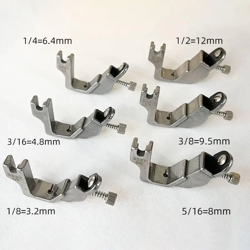 Multifunctional Right Guided Presser Foot Attachment for Buttonhole Sewing Machine Shirt Coat And Uniform Presser Foot