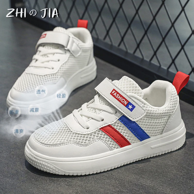 Summer Hot selling Hollow out Boys and Girls Shoes Breathable and Lightweight Mesh Sneaker Children's Casual Footwear