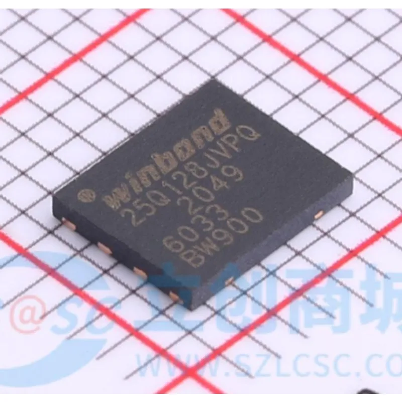 

Free shipping 50pcs/lot New Original IN Stock W25Q128JVPIQ W25Q128JV 25Q128JVPQ TR NOR Flash Serial Memory chip ic