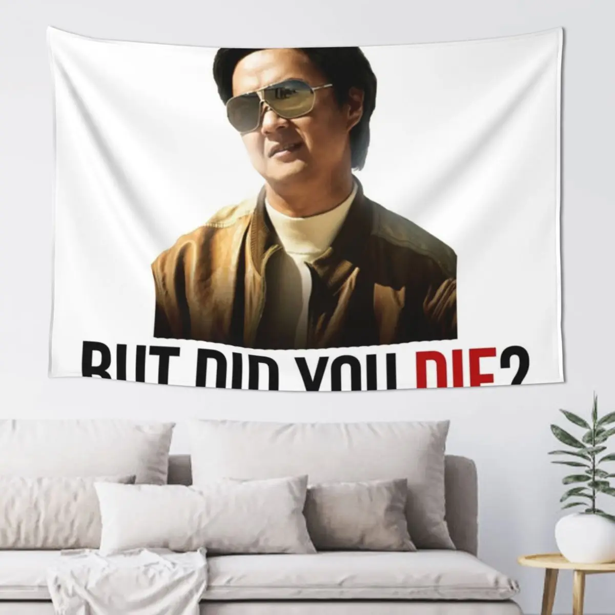 The Hangover Mr Chow - But Did You Die? Tapestry Room Decoration Korean Style Decorative Paintings Tapestry