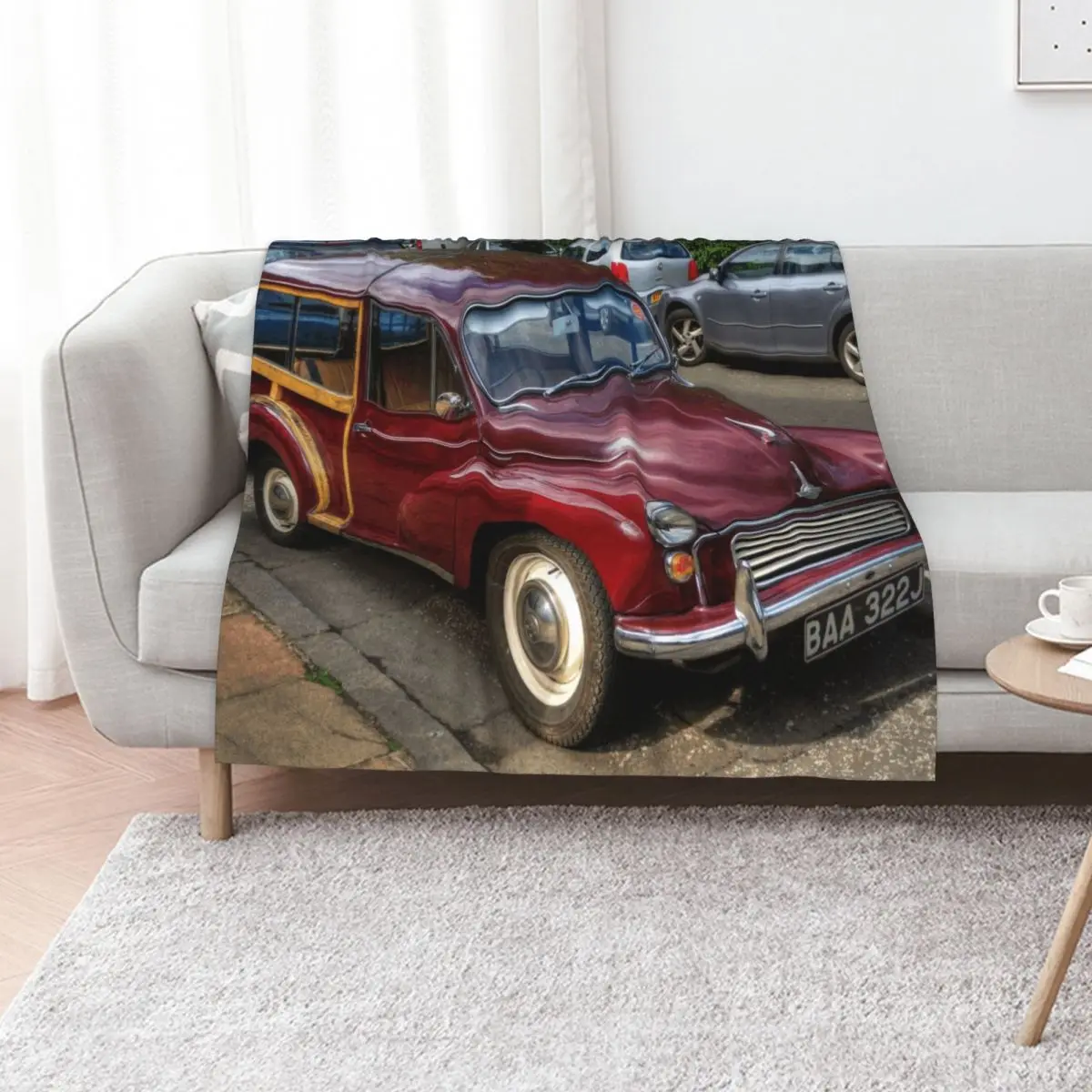 Morris Minor 1000 Traveller Throw Blanket for babies Decorative Throw blankets ands Soft Plaid Luxury Throw warm winter Blankets