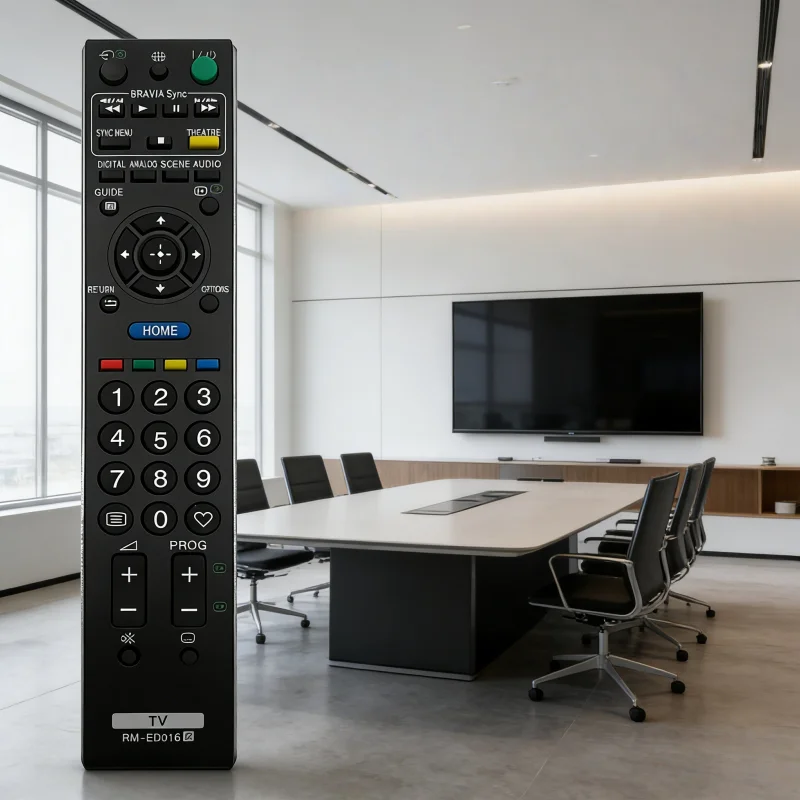 No Programming RM-ED016 Remote for Sony Bravia, Fits KDL-46V5600 46V5500 40WE5W, Plug & Play