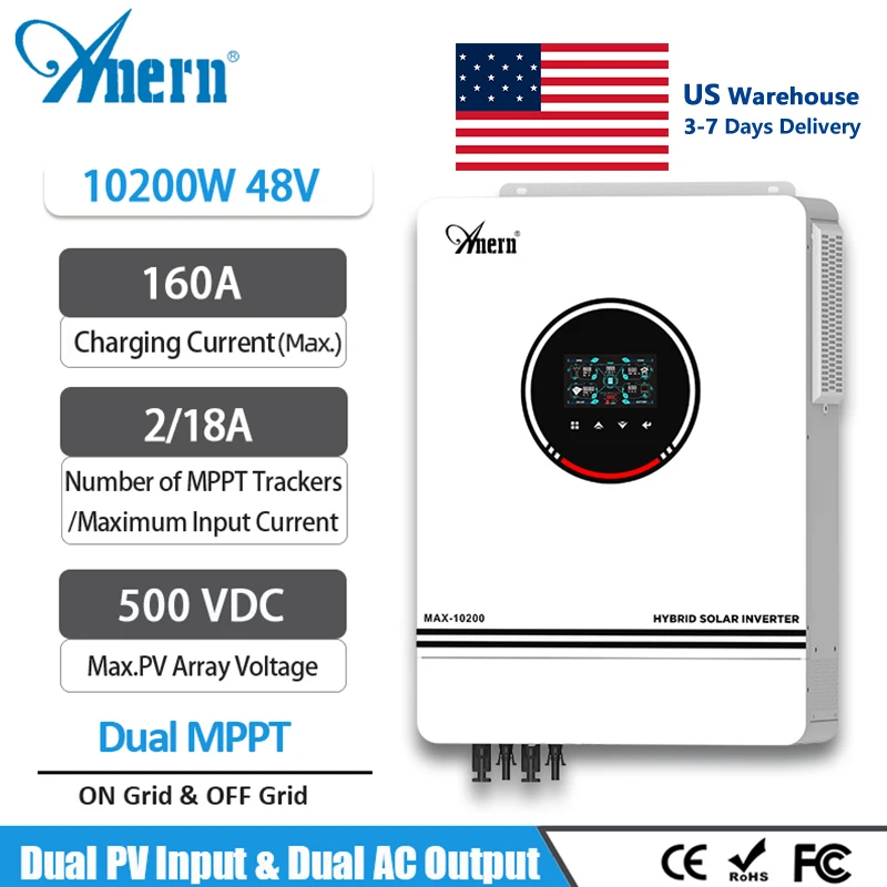 Anern 10.2KW Solar …