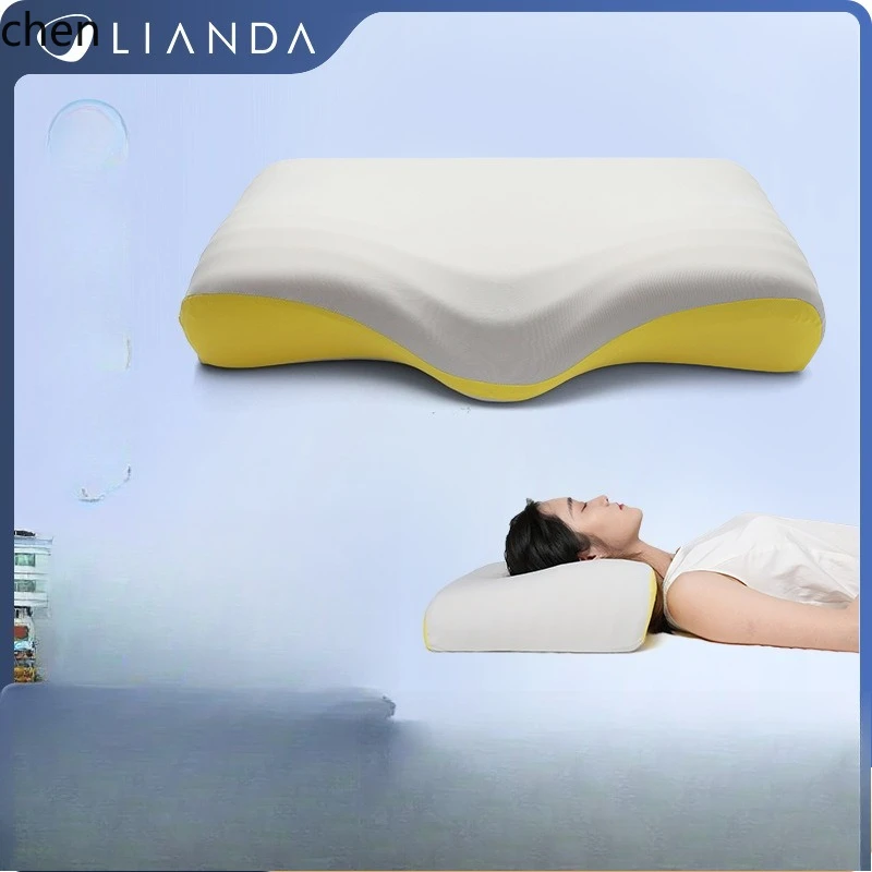 HXL memory foam pillow for side sleepers, neck support pillow, breathable slow-rebound memory foam pillow