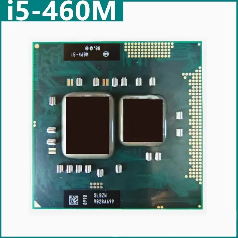 I5-460M I5 460M SLBZW 2.5 GHz Dual- Quad-Thread CPU 3W 35W Socket G1 / RPGA988A