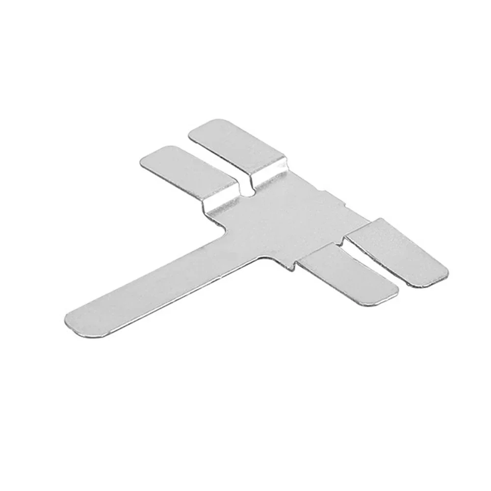 Power Tools Nickel Sheet Sheet T Shaped 20Pcs Nickel Plated Steel Sheet T Shaped Silver For Machine Spot Welder