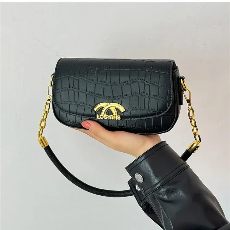 

2025 New! Women's Retro Saddle - Shaped Small Square Bag - Multifunctional & Versatile Shoulder/Crossbody Purse