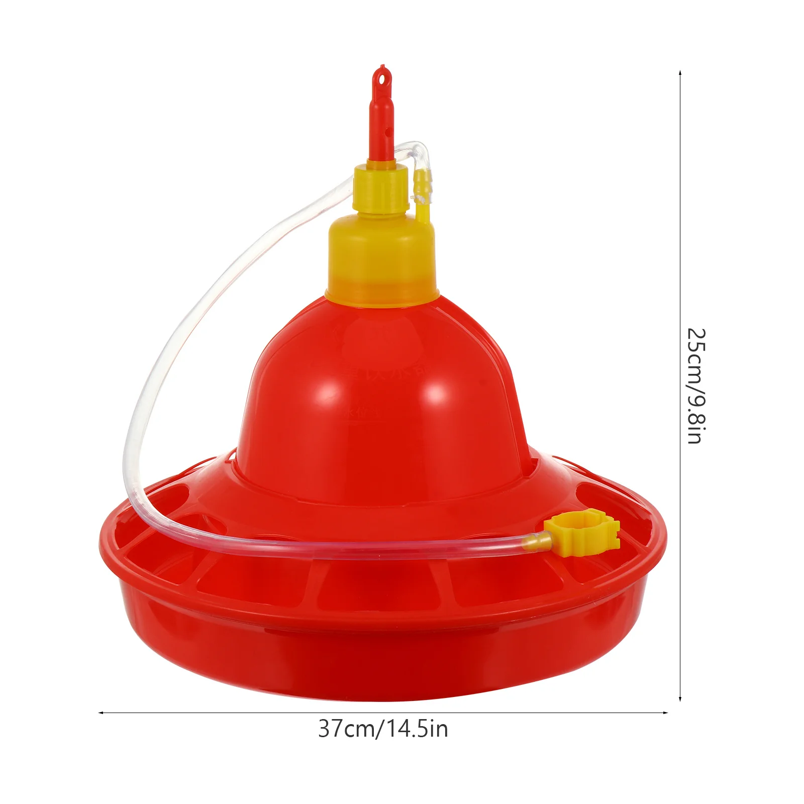 

Plastic Poultry Water Feeder Automatic Creative Design Safe Durable Water Container for Chicken Goose Farm Poultry Supply