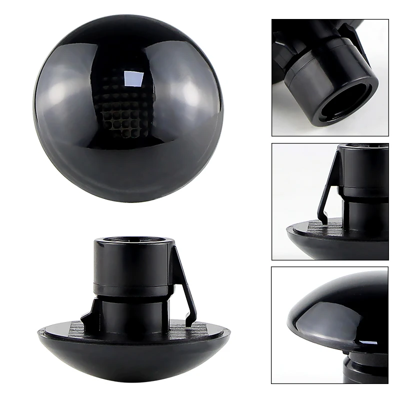 2 قطعة مؤشر جانبي بدوره إشارة ماركر ضوء غطاء المصباح (بدون لمبة) لاند رينج روفر L322 2002-2012 OEM XGB500020 ، XGB500020A #6