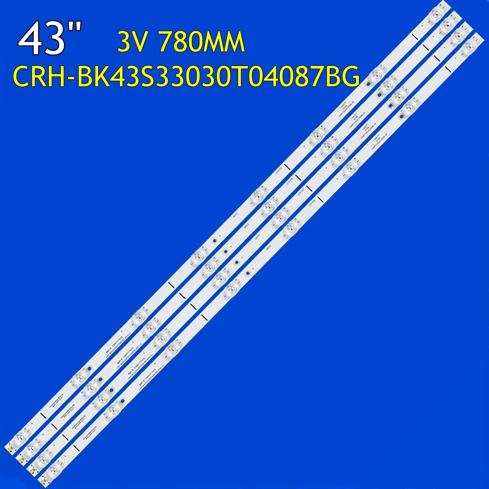 

LED TV Backlight Strip for HZ43A65 HD425S3U52 CRH-BK43S33030T04087BG-REV1.3