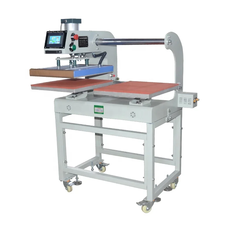 

Automatic Double Press Station 38*38 40*60 Hydraulic Heat Press Slide Out Transfer Machine for Garment Sublimation New Condition