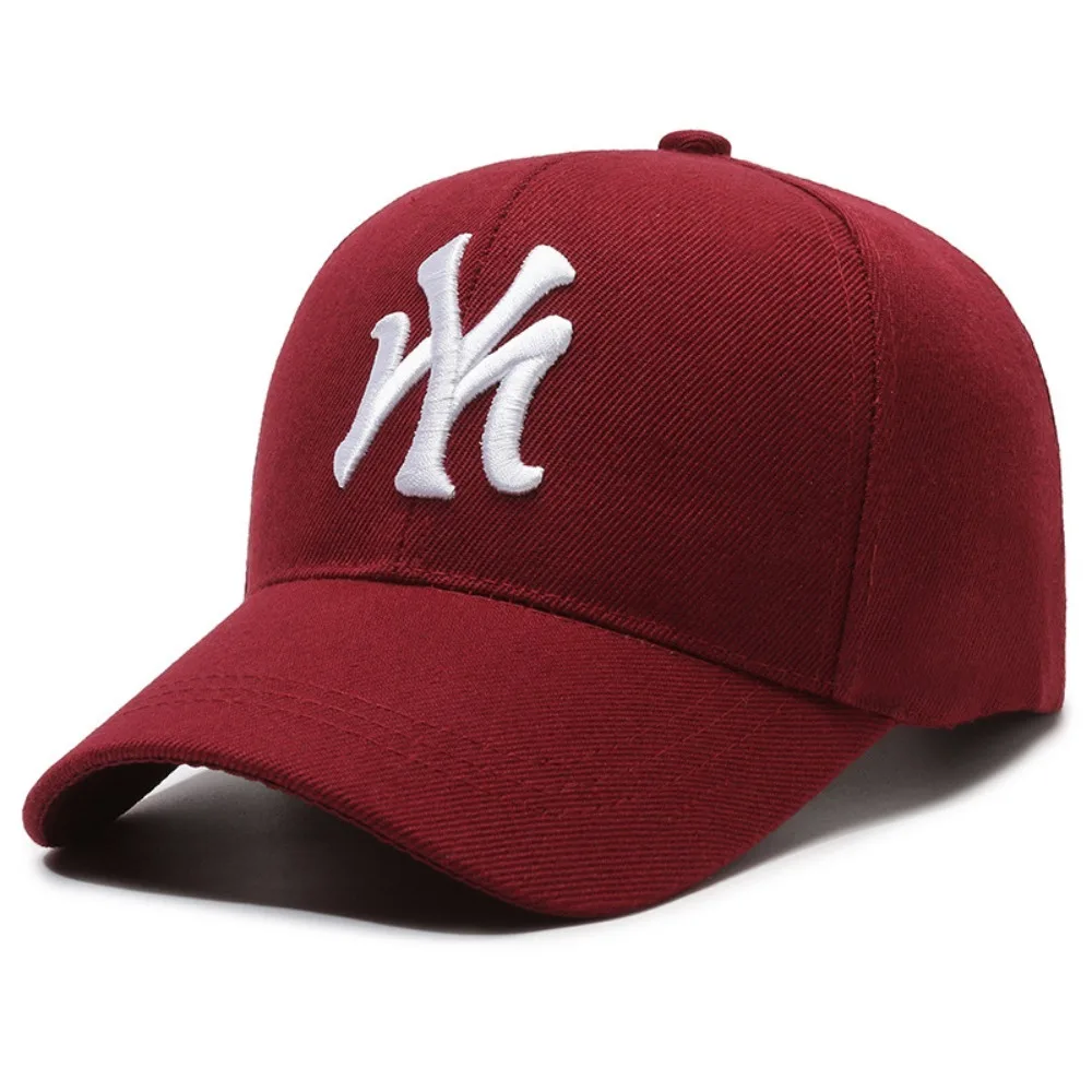 

2024 Letter Embroidery Couple Baseball Cap Anti-Sun Trend Fishing Cap Washed Cotton Adjustable Golf Cap Four Seasons