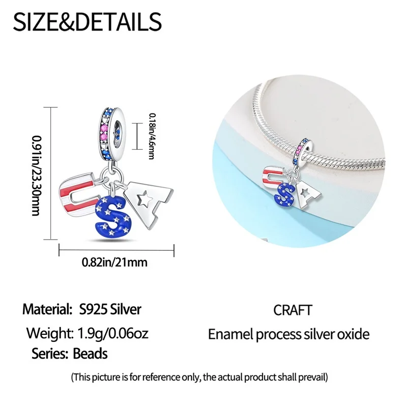 S925 Sterling Silver American Style Series-Cowboy Boots Pendant Fit Pan Bracelet DIY Charm For Women Jewelry Fashion Gift