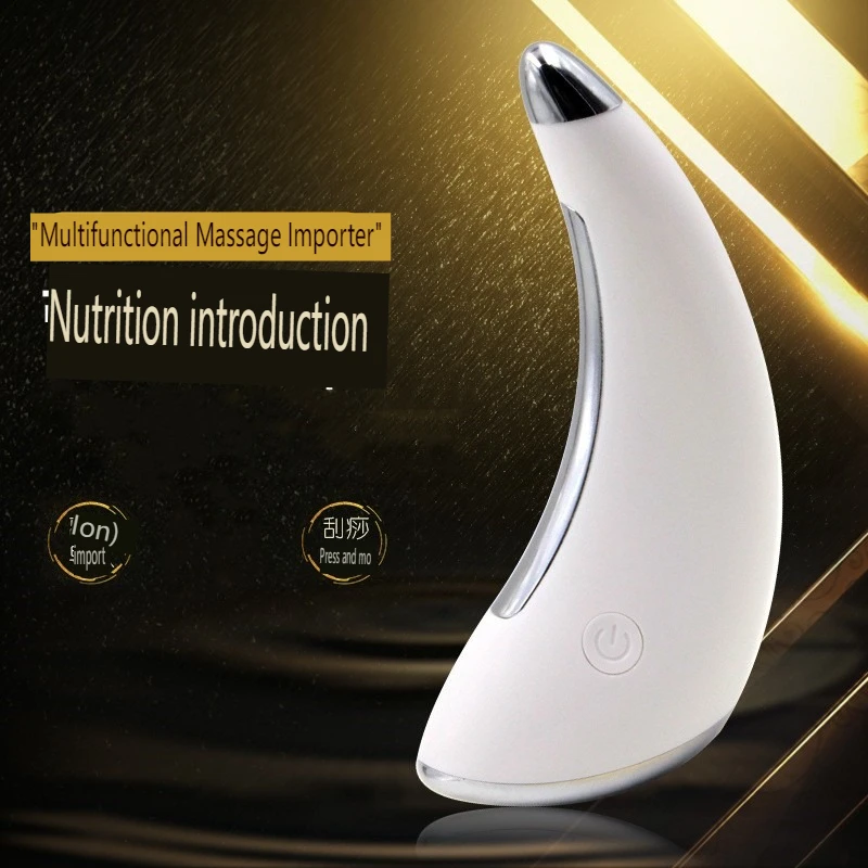 Electric Facial Beauty Device, Eye Massage, Facial Gua Sha, Create V-face, Lift, Improve A Variety of Skin Problems USB ML-059