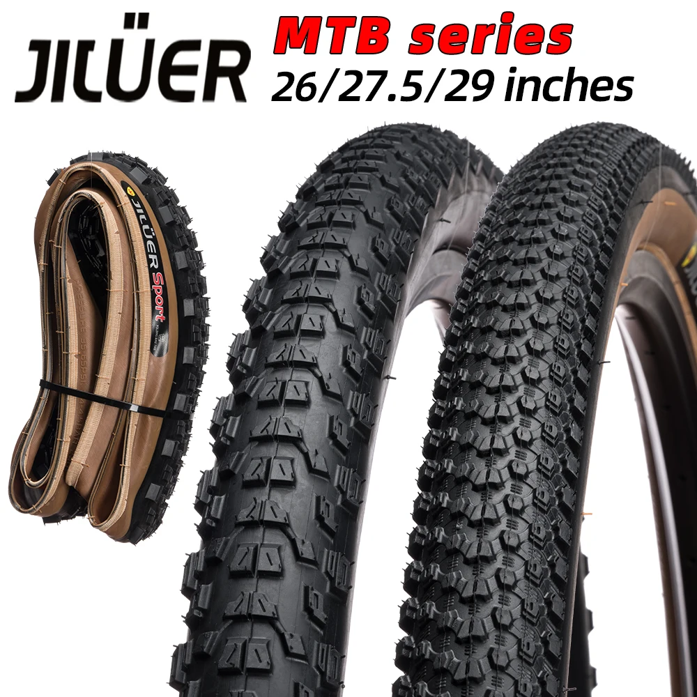 MTB JILUER MOUNTAIN BICYCLE TIRE OF XC MTB BIKE TYRE FOLDABLE TIRE 26 27.5 29 inches 26X1.95 27.5X1.95 29X1.95 2.20