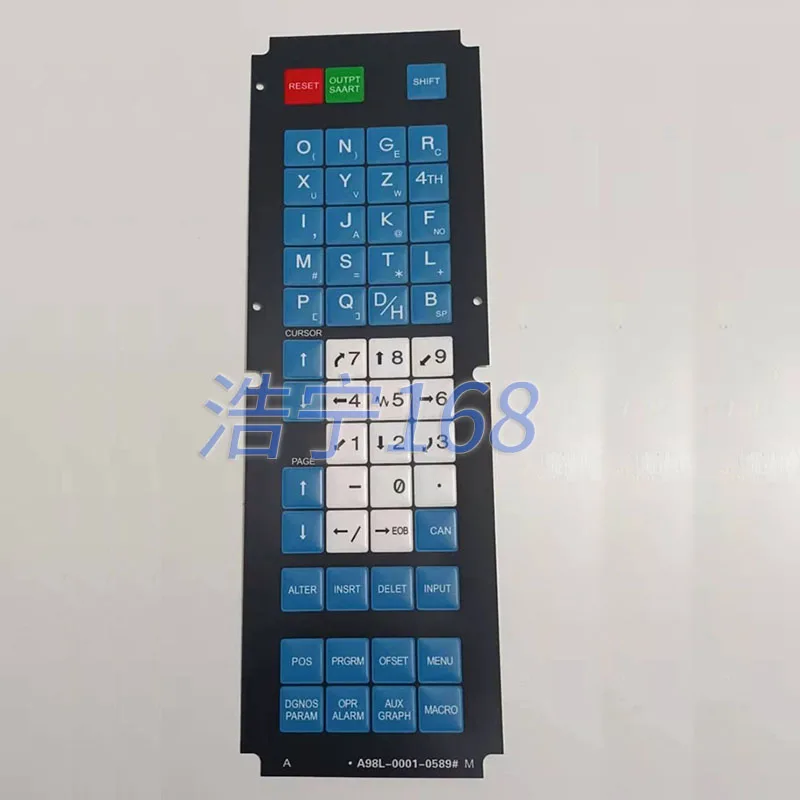 A98L-0001-0581 Membrane and 12 Key Membrane Size 310L*21W for The Keypads  for Fanuc EDM,for Fanuc Sheet /COVER
