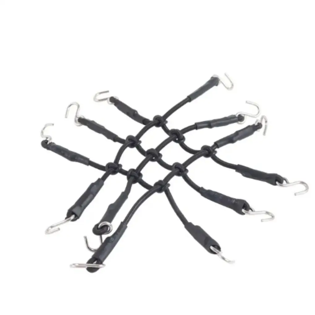 

RCGOFOLLOW Багажная сетка RC Автомобильная часть Багажная сетка на крышу Rc Багажная сетка для 1/8 1/10 Axial WPL Trx4 Trx6 Scx10 Capra Crawler Red