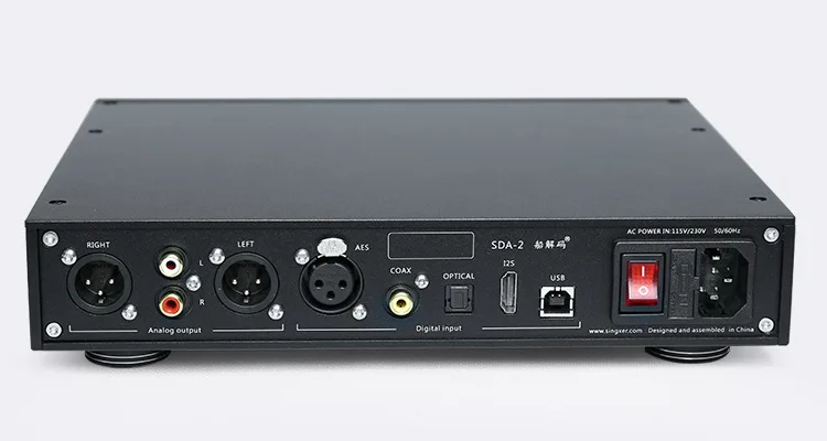 New Singxer SDA-2 DAC Ship Decoder Ear Amplifier Integrated Machine Direct Solution DSD512 Femtosecond Clock XMOS Interface