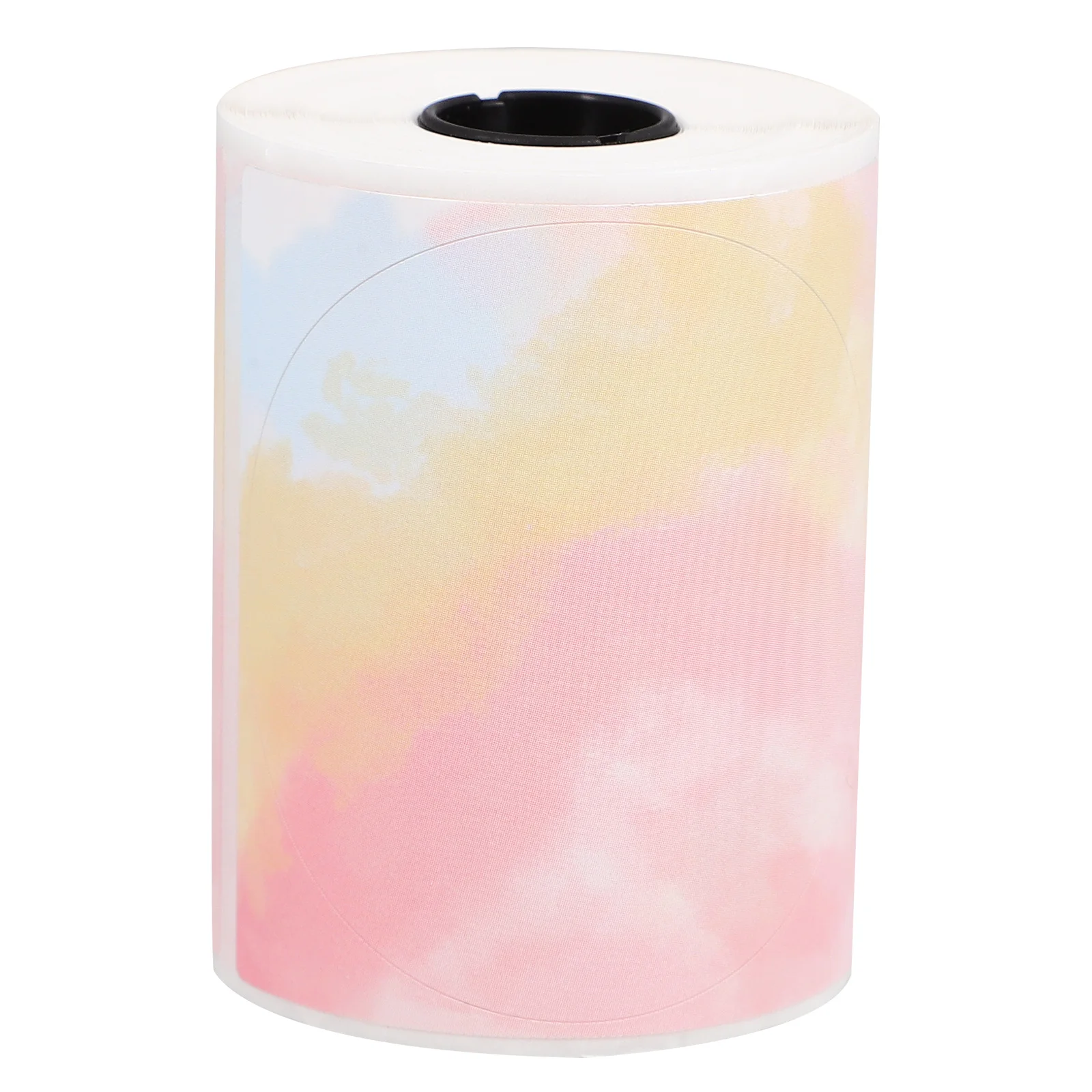

1 Roll Self Adhesive Thermal Labels Clear Shipping Address Printer Sheets Long Lasting Peel Stick Color Coding Marking