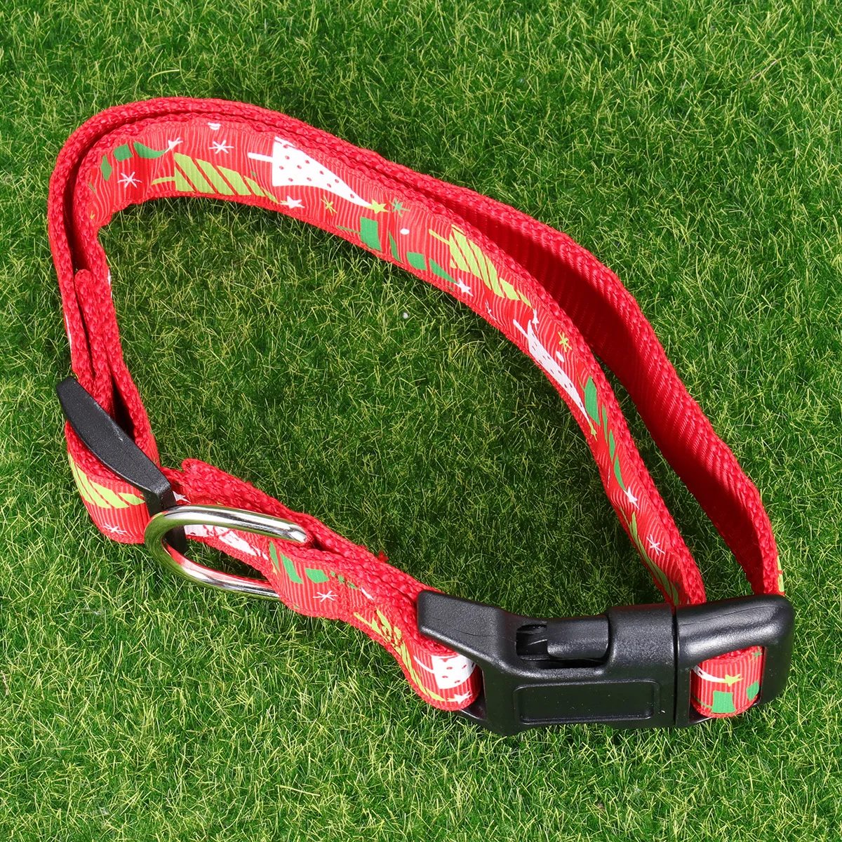 

Christmas Cartoon Dog Collar Pet Supplies Adjustable Nylon Collar For Small Medium Large Dogs Durable Comfortable Outdoor