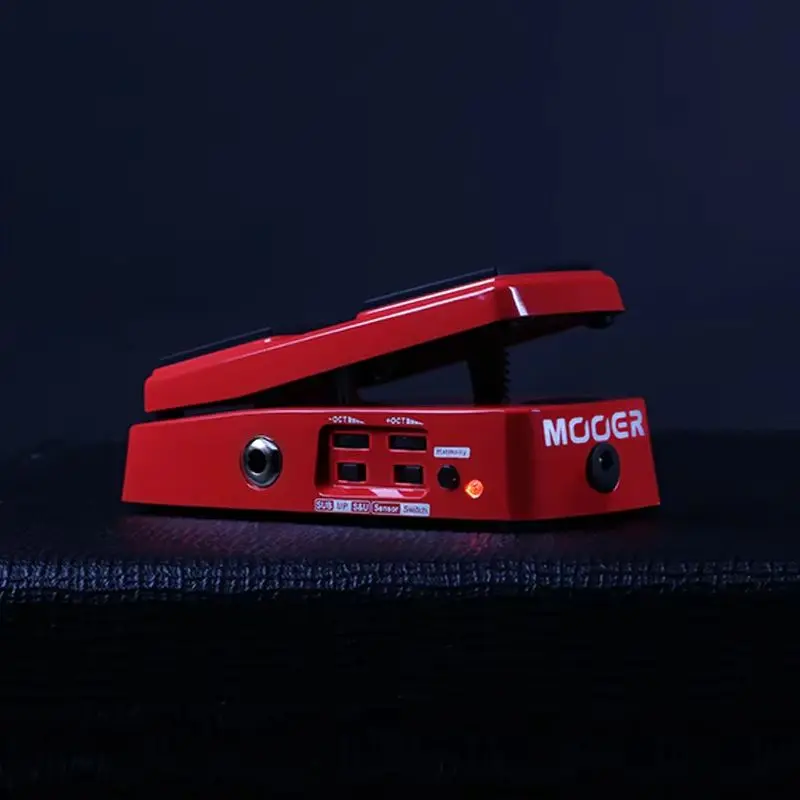 MOOER الملعب خطوة تأثير الغيتار دواسة الملعب تحويل الوئام تأثيرات استشعار الضغط التبديل صحيح تجاوز قذيفة معدنية تأثير دواسة #6