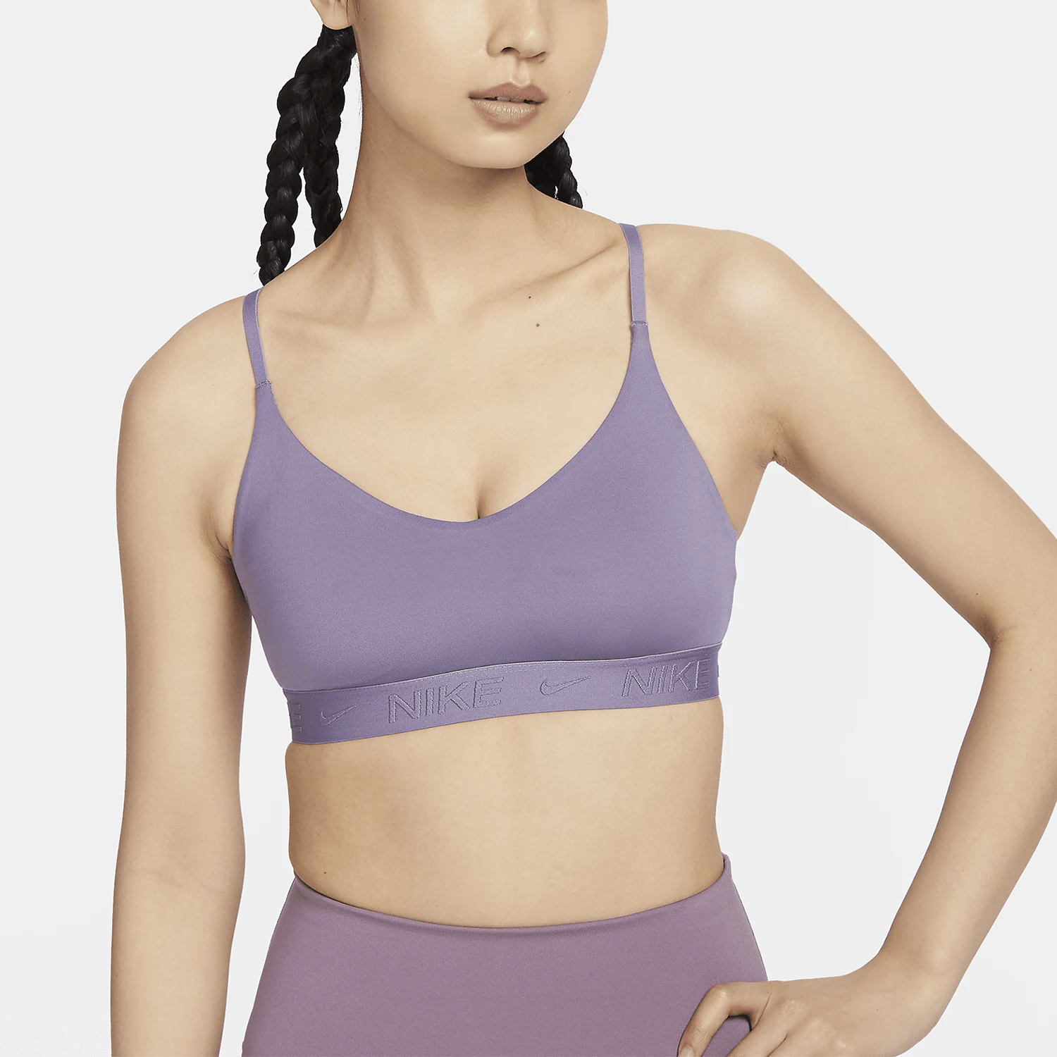 

Оригинальный женский бюстгальтер Nike New Women's Low-Impact Support Simple Daily Bra FD1063-509