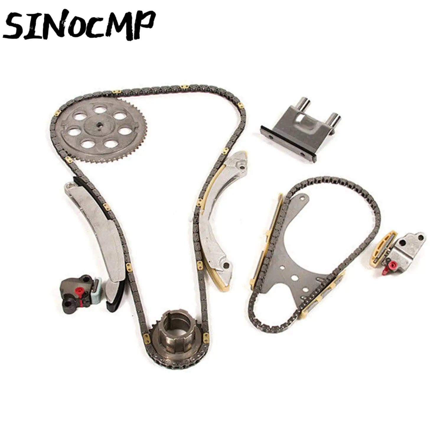 

1 Set Timing Chain Kit 12590962 For Chevrolet Corolado 2007-2011 GMC Canyon Hummer Isuzu 2.9 3.7 Engines Valves & Parts