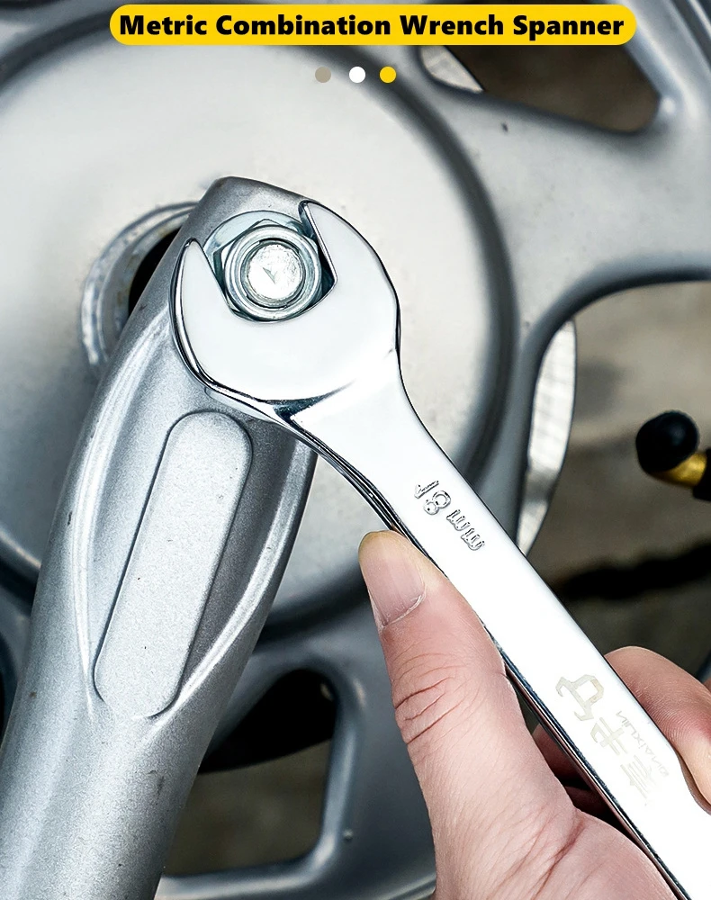 Mini Metric Combination Wrench Spanner Box-End Wrench & Open-End Wrench Ring Spanner 6mm 7mm 8mm 9mm 10mm 11mm 12mm