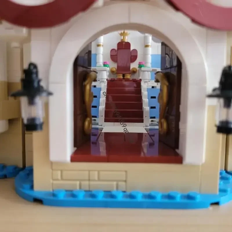 Nouveau 3072 pièces célèbre Super plombier jeu série champignon château Moc modèle personnalisé Puzzle bricolage idées créatives enfant jouet cadeau d'anniversaire