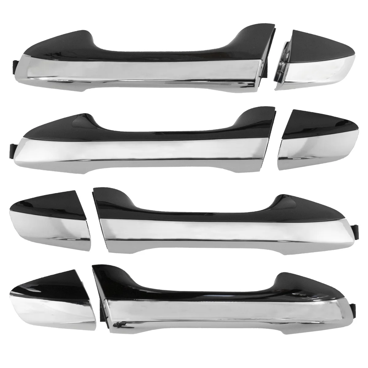 

1Pc Exterior Outer Door Handle with Cap Chrome Black Front or Rear For Kia Optima 2016 2017 2018 2019 2020 82651D5000 82661D5000