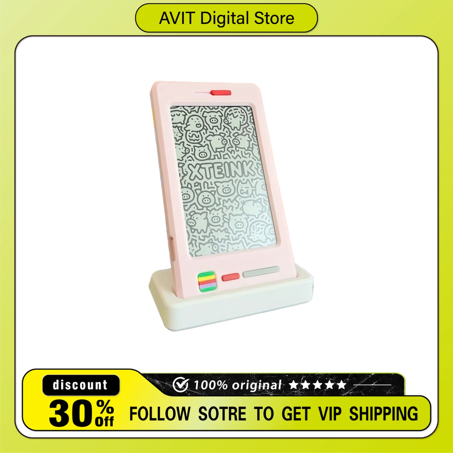 

For XTEINK X4 X3 E-Ink Reader Protective Case + Desktop Base Stand Combo for Mini Handheld Shell Full Cover Shockproof Set