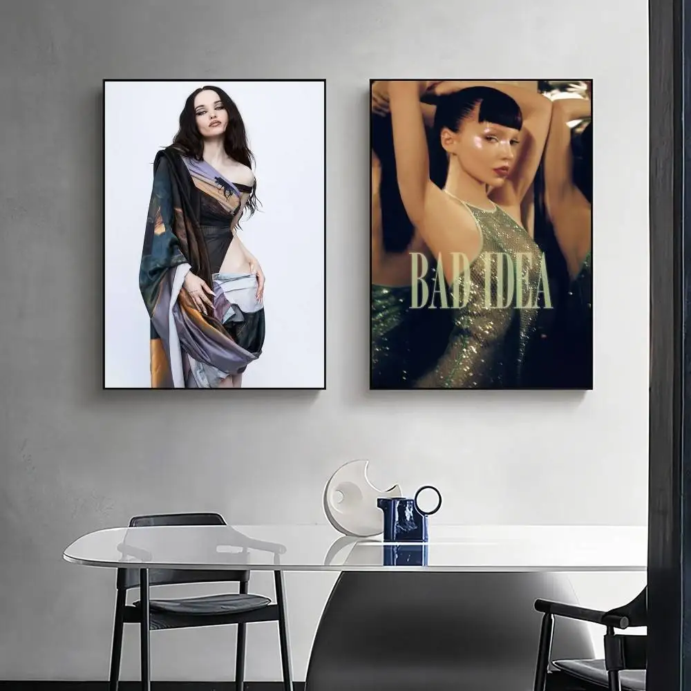 Singer D-DoVe-E C-CaMErON-N Poster Surprise Home Decoration Picture Wall Art for Study Living Room Decor